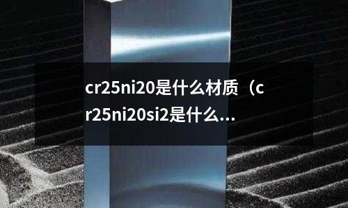 cr25ni20是什么材質（cr25ni20si2是什么材質）